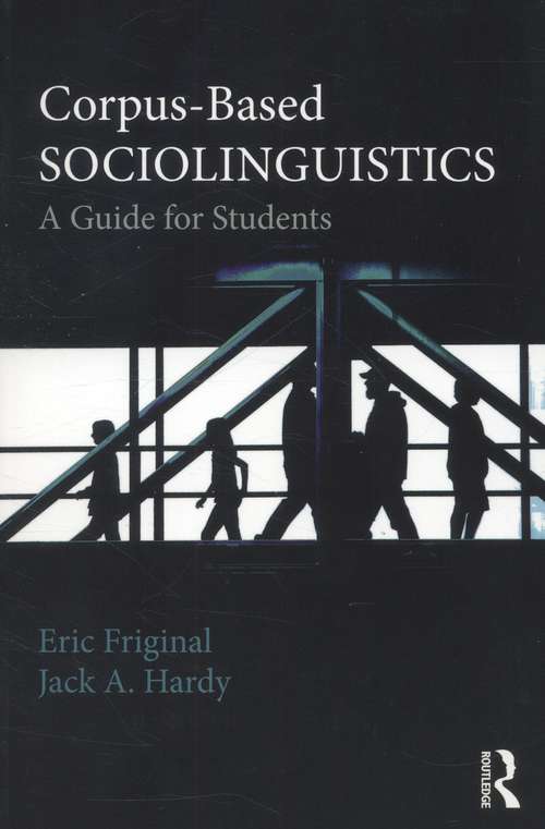 Book cover of Corpus-based Sociolinguistics: A Guide For Students