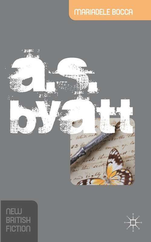 Book cover of A.S. Byatt (New British Fiction)