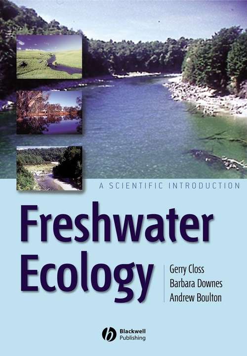 Book cover of Freshwater Ecology: A Scientific Introduction