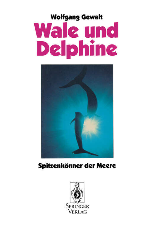 Book cover of Wale und Delphine: Spitzenkönner der Meere (1993)
