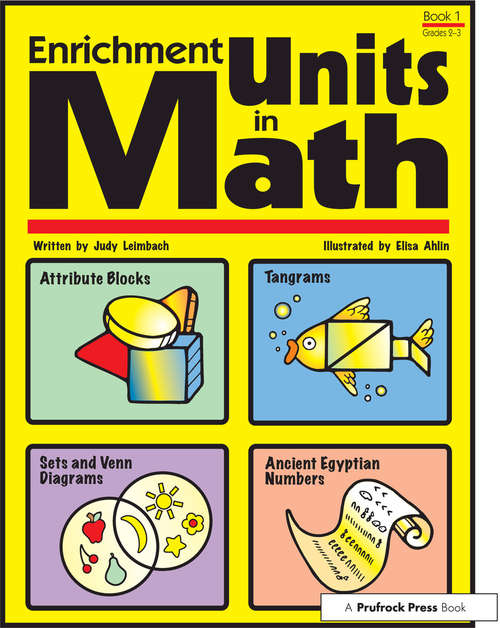Book cover of Enrichment Units in Math: Book 1, Grades 2-3