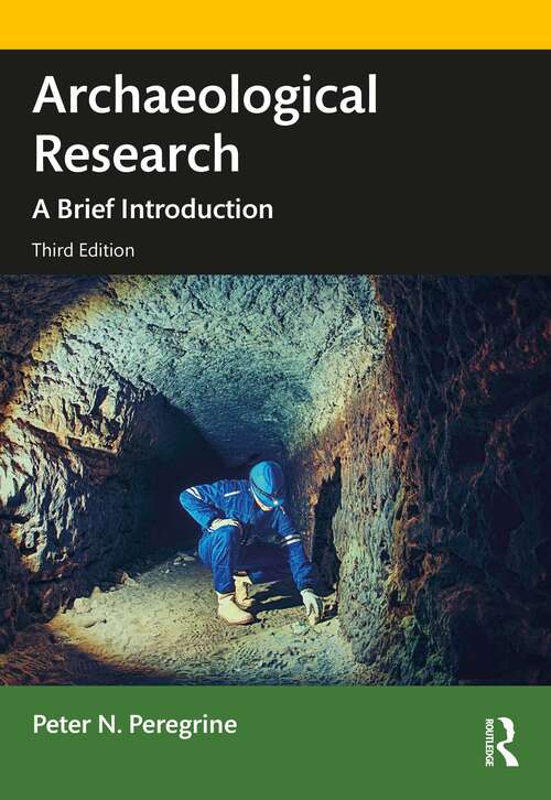 Book cover of Archaeological Research: A Brief Introduction (3)