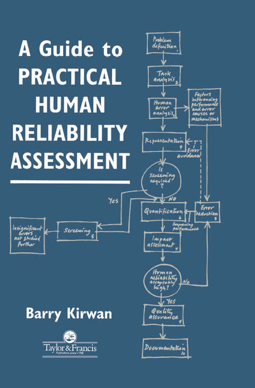 Book cover of A Guide To Practical Human Reliability Assessment