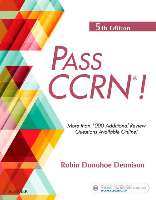 Book cover of PASS CCRN®! - E-Book: PASS CCRN®! - E-Book (5)