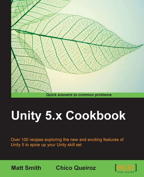 Book cover of Unity 5.x Cookbook