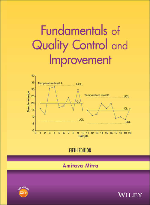 Book cover of Fundamentals of Quality Control and Improvement (5)