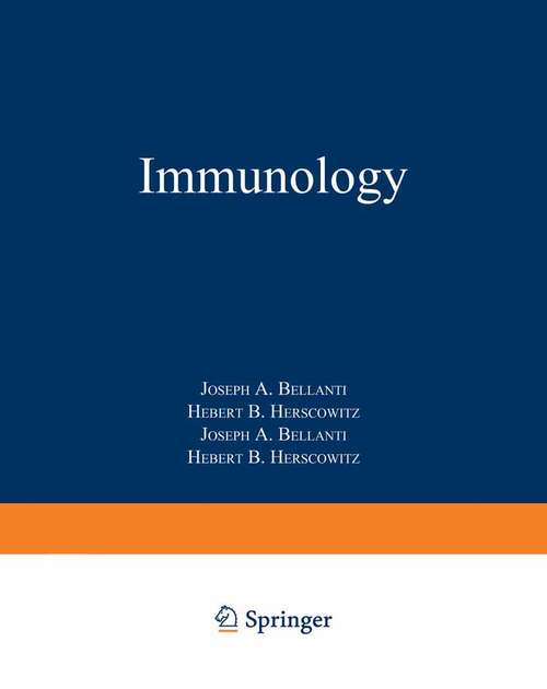 Book cover of Immunology: Clinical Applications In Health And Disease (1984)