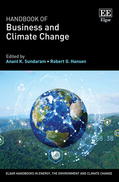 Book cover of Handbook of Business and Climate Change (Elgar Handbooks in Energy, the Environment and Climate Change)