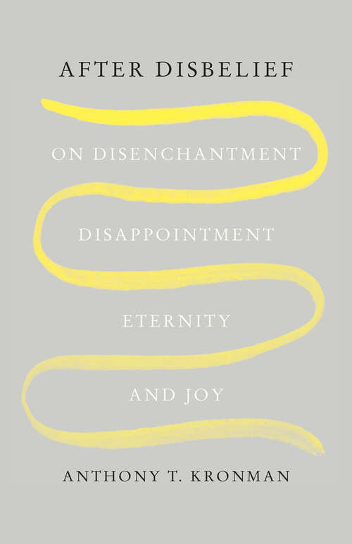 Book cover of After Disbelief: On Disenchantment, Disappointment, Eternity, and Joy
