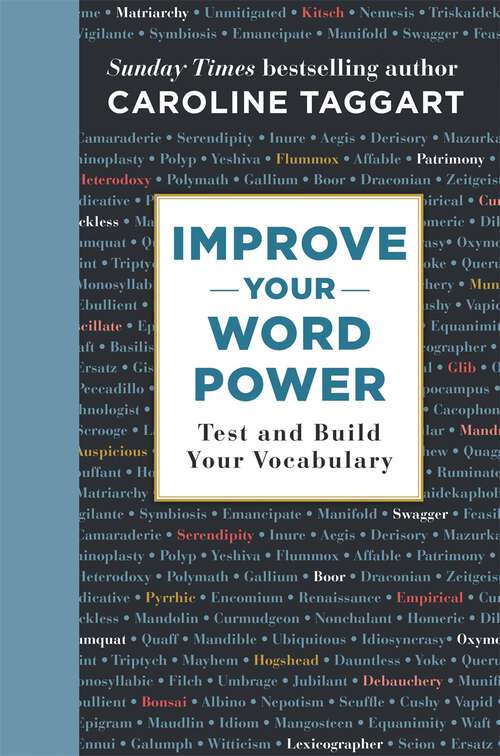 Book cover of Improve Your Word Power: Test and Build Your Vocabulary