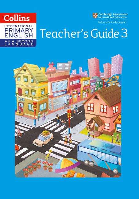 Book cover of Collins Cambridge International Primary English as a Second Language: Teacher's Guide 3 (PDF)