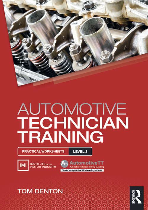 Book cover of Automotive Technician Training: Practical Worksheets Level 3