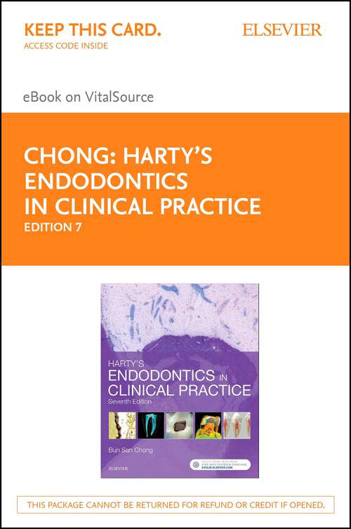 Book cover of Harty's Endodontics in Clinical Practice E-Book: Harty's Endodontics in Clinical Practice E-Book (7)