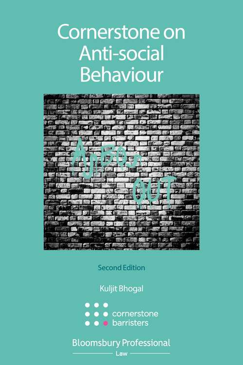 Book cover of Cornerstone on Anti-Social Behaviour (2) (Cornerstone on...)