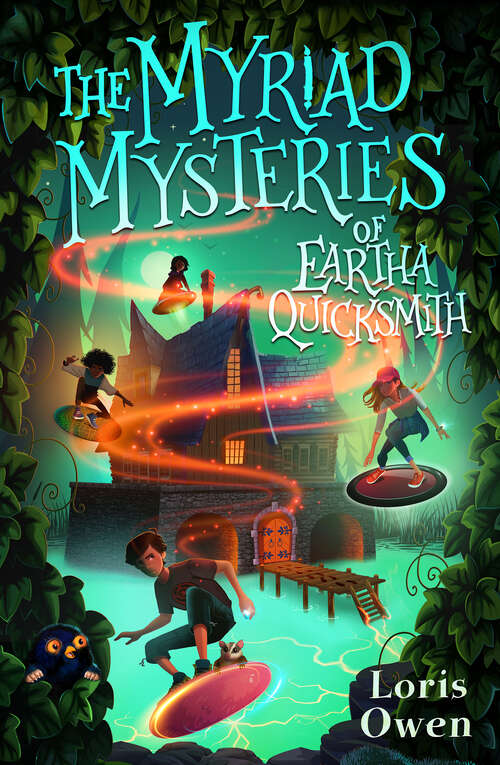 Book cover of The Myriad Mysteries of Eartha Quicksmith (Quicksmiths #2)