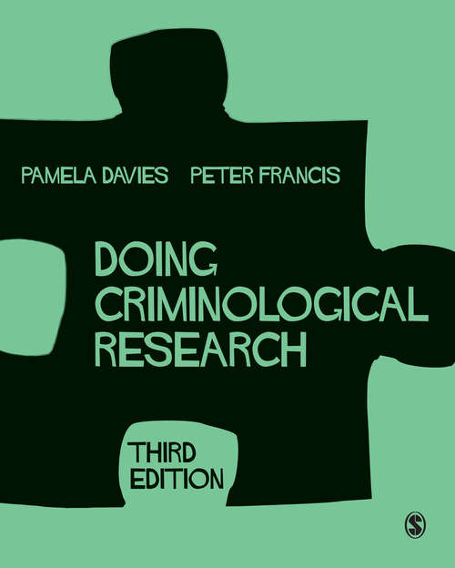 Book cover of Doing Criminological Research (Third Edition)