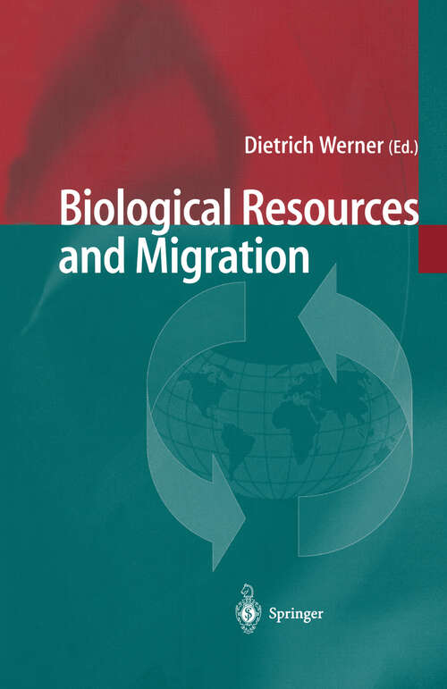 Book cover of Biological Resources and Migration (2004)
