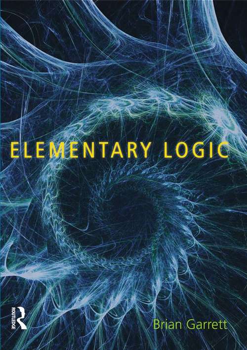 Book cover of Elementary Logic