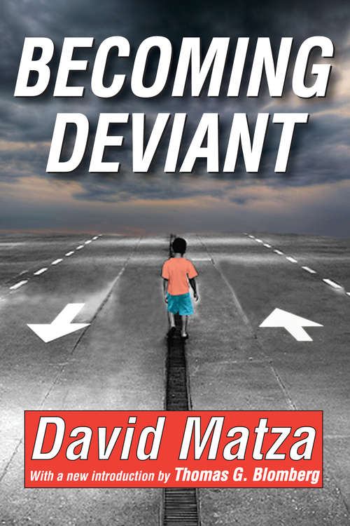 Book cover of Becoming Deviant