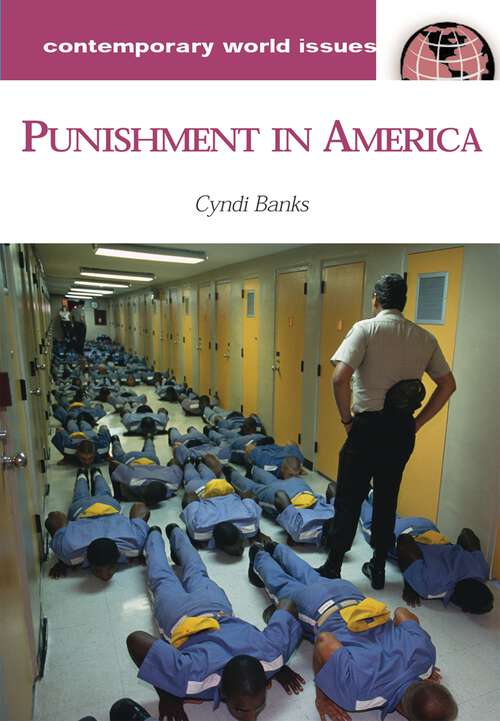 Book cover of Punishment in America: A Reference Handbook (Contemporary World Issues)