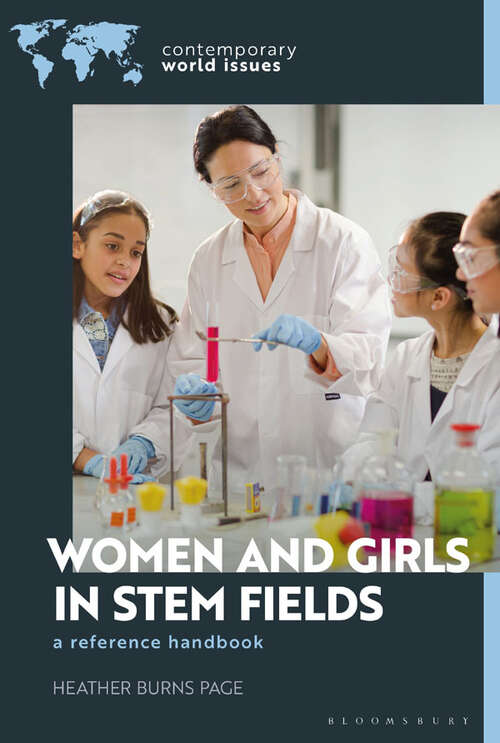 Book cover of Women and Girls in STEM Fields: A Reference Handbook (Contemporary World Issues)