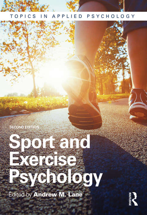 Book cover of Sport and Exercise Psychology (2) (Topics in Applied Psychology)