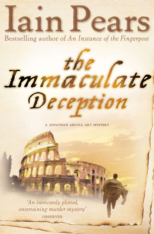 Book cover of The Immaculate Deception (ePub edition) (Jonathan Argyll Mystery Ser.: Bk. 7)