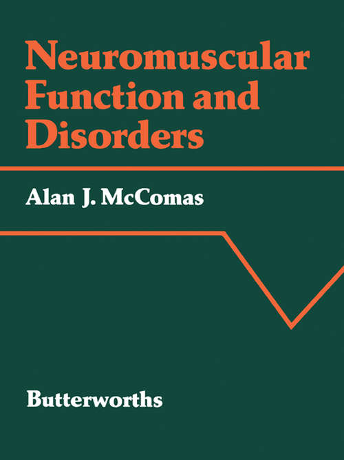 Book cover of Neuromuscular Function and Disorders