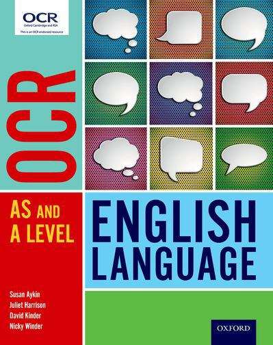 Book cover of Ocr A Level English Language