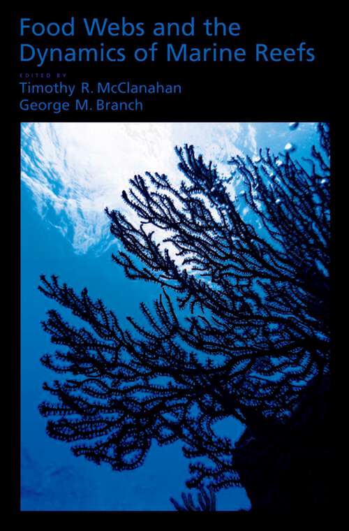 Book cover of Food Webs and the Dynamics of Marine Reefs