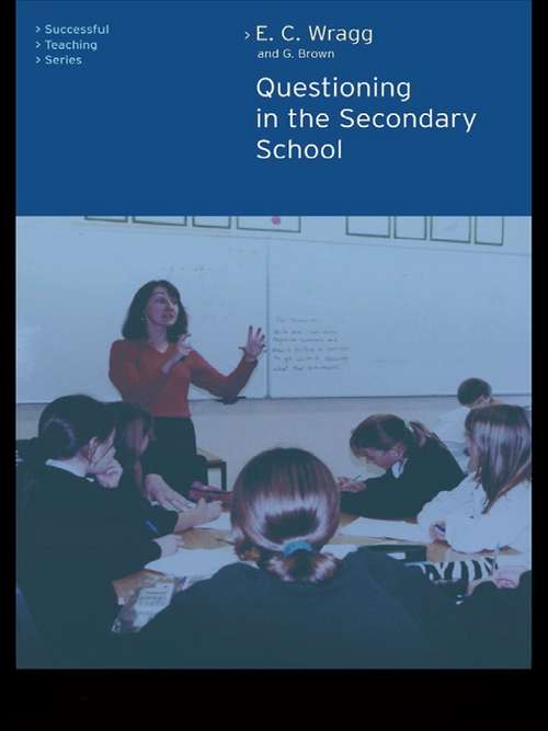 Book cover of Questioning in the Secondary School (2)