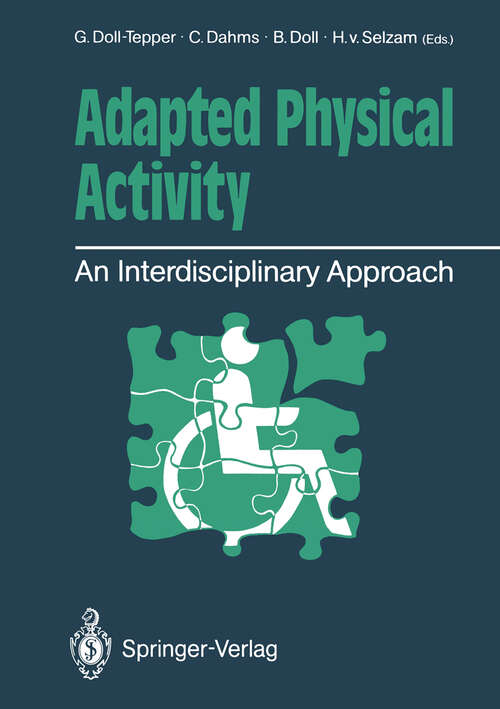 Book cover of Adapted Physical Activity: An Interdisciplinary Approach (1990)