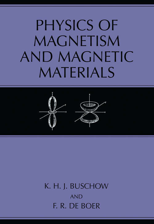 Book cover of Physics of Magnetism and Magnetic Materials (2003)