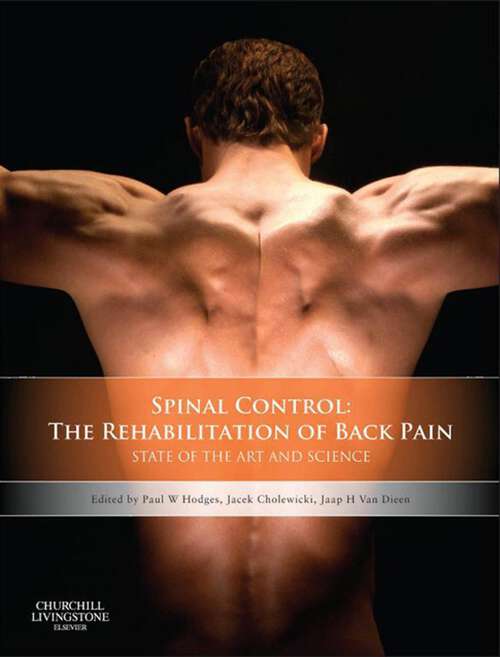 Book cover of Spinal Control: State of the art and science