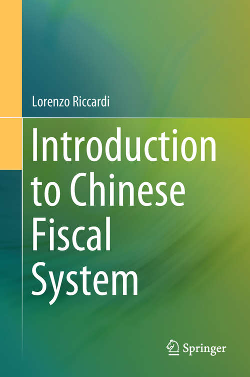 Book cover of Introduction to Chinese Fiscal System