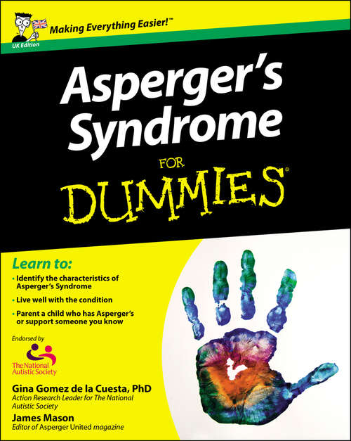 Book cover of Asperger's Syndrome For Dummies (UK Edition)