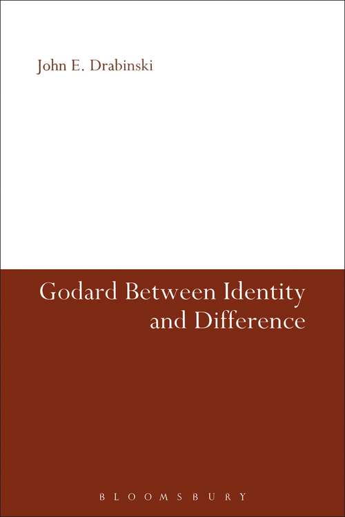 Book cover of Godard Between Identity and Difference