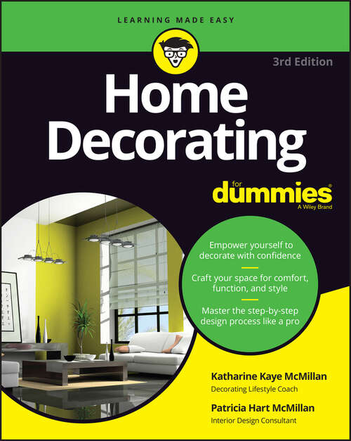 Book cover of Home Decorating For Dummies (3)