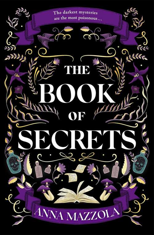 Book cover of The Book of Secrets: The dark and dazzling new book from the bestselling author of The Clockwork Girl!