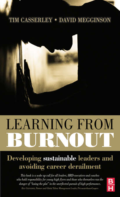 Book cover of Learning from Burnout