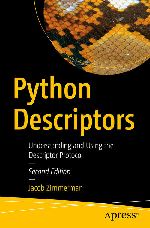 Book cover of Python Descriptors