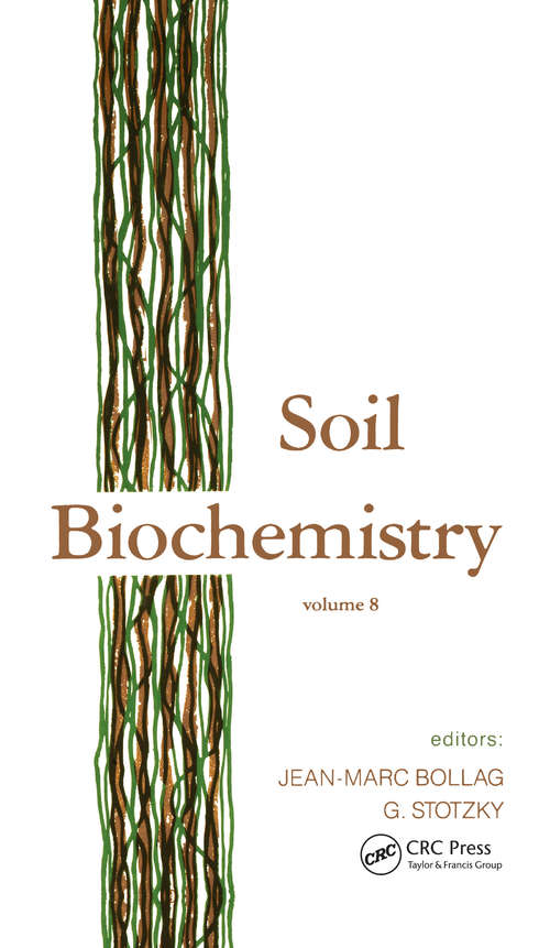 Book cover of Soil Biochemistry: Volume 8