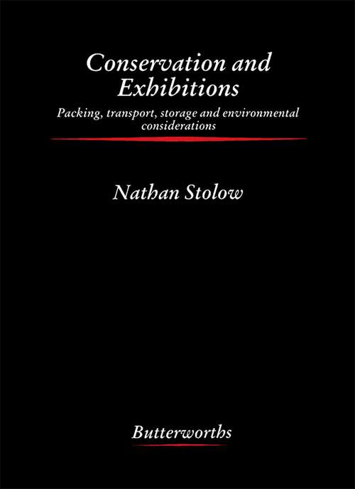 Book cover of Conservation and Exhibitions