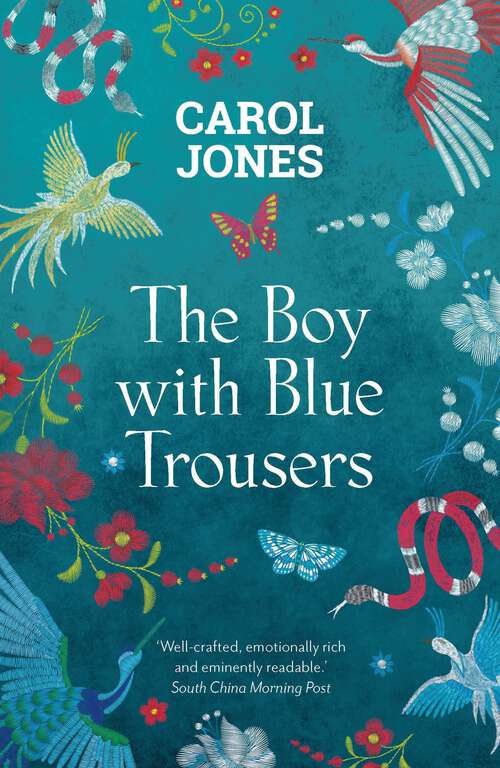 Book cover of The Boy with Blue Trousers