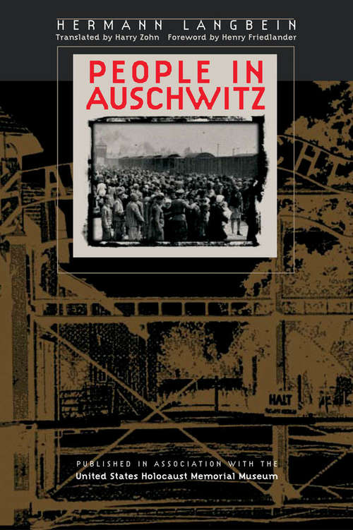 Book cover of People in Auschwitz (Published In Association With The United States Holocaust Memorial Museum Ser.)