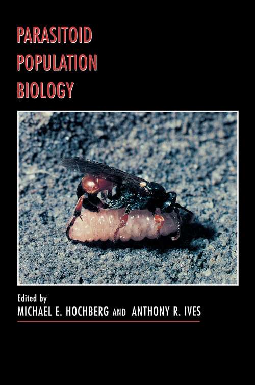 Book cover of Parasitoid Population Biology