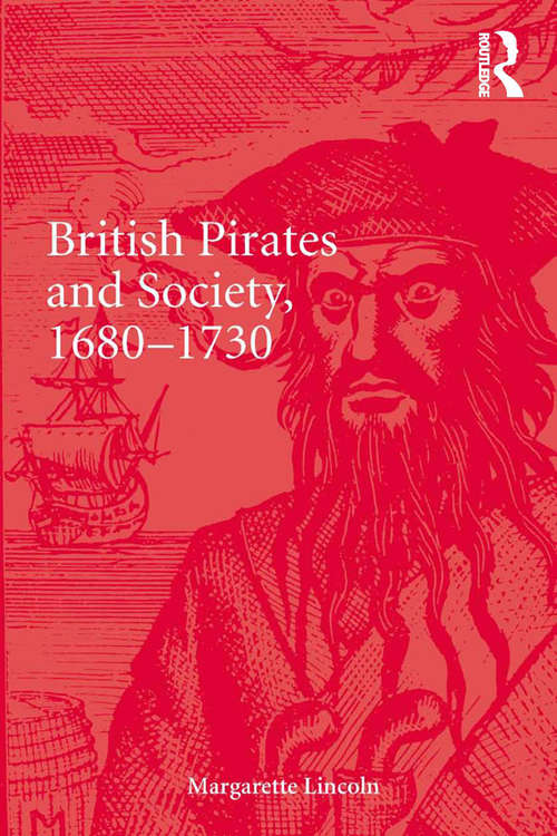 Book cover of British Pirates and Society, 1680-1730