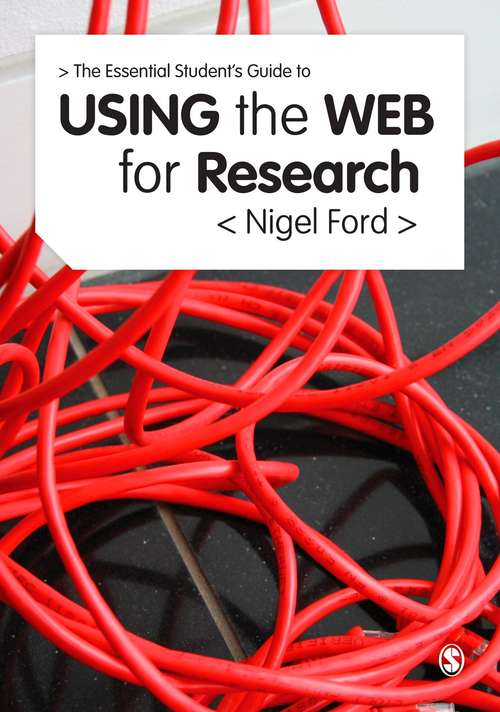 Book cover of The Essential Guide to Using the Web for Research (PDF)