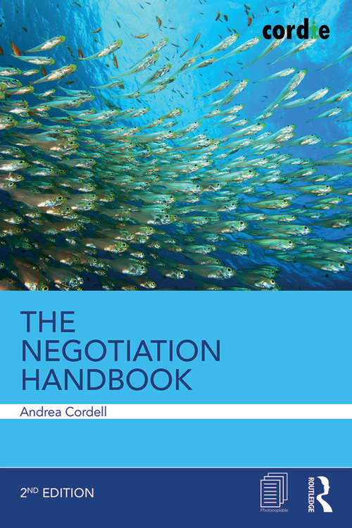 Book cover of The Negotiation Handbook (2)