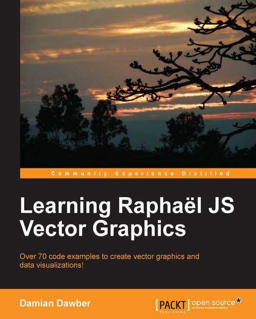 Book cover of Learning Raphael JS Vector Graphics